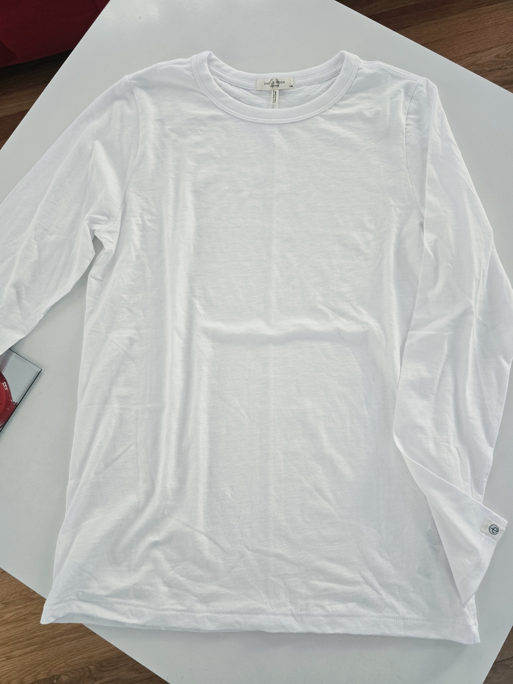 rag & bone White The Slub Long Sleeve Tee Bundle Multi Pack Set of 4 Size L